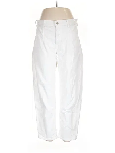Pre-owned Ayr Jeans In White