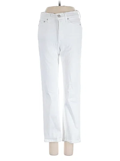 Pre-owned Ayr Jeans In White