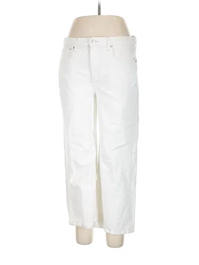 Pre-owned Ayr Jeans In White