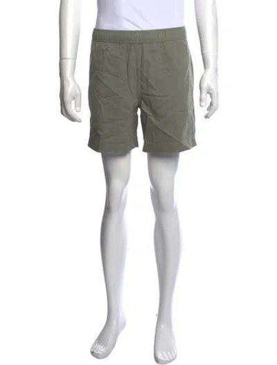 Pre-owned Ayr Jogger Shorts In Green