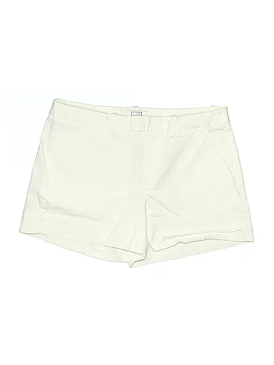 Pre-owned Ayr Khaki Shorts In Ivory