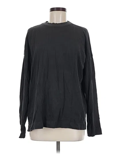 Pre-owned Ayr Long Sleeve T-shirt In Black