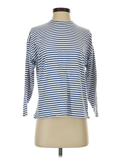 Pre-owned Ayr Long Sleeve Turtleneck In Blue