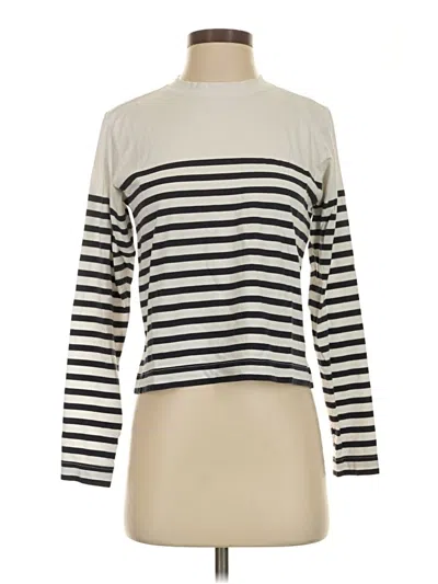 Pre-owned Ayr Long Sleeve Turtleneck In Ivory