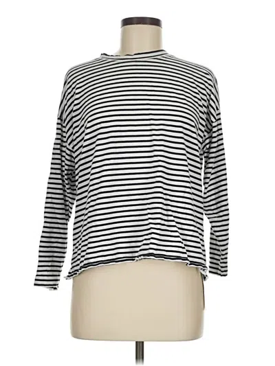 Pre-owned Ayr Long Sleeve Turtleneck In Silver