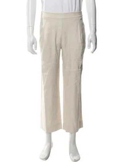 Pre-owned Ayr Pants In Neutrals