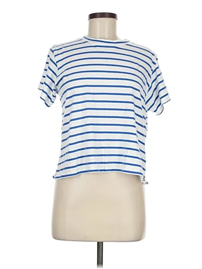 Pre-owned Ayr Short Sleeve T-shirt In White