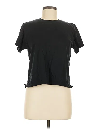 Pre-owned Ayr Short Sleeve T-shirt In Black