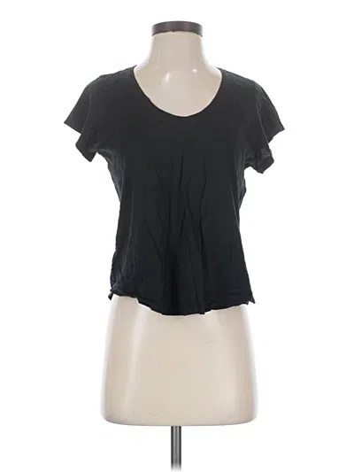 Pre-owned Ayr Short Sleeve T-shirt In Black