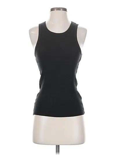 Pre-owned Ayr Sleeveless Top Black Halter Neckline Tops