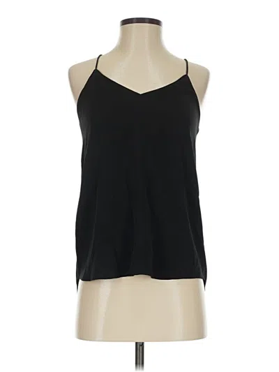 Pre-owned Ayr Sleeveless Top Black Halter Neckline Tops