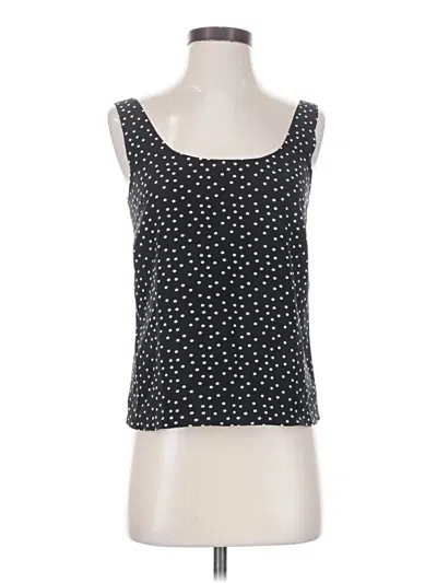 Pre-owned Ayr Sleeveless Top Black Square Neckline Tops