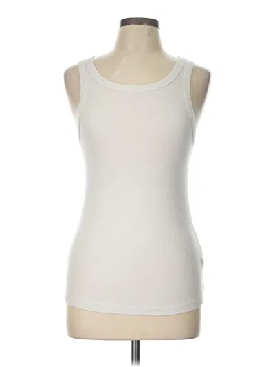Pre-owned Ayr Sleeveless T-shirt In Ivory