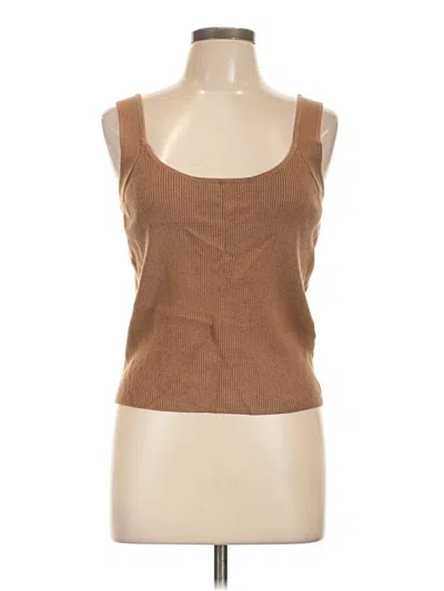 Pre-owned Ayr Sweater Vest In Brown