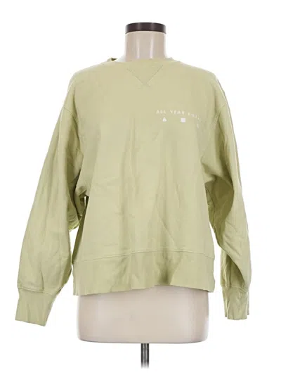 Pre-owned Ayr Sweatshirt In Green