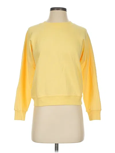 Pre-owned Ayr Sweatshirt In Yellow