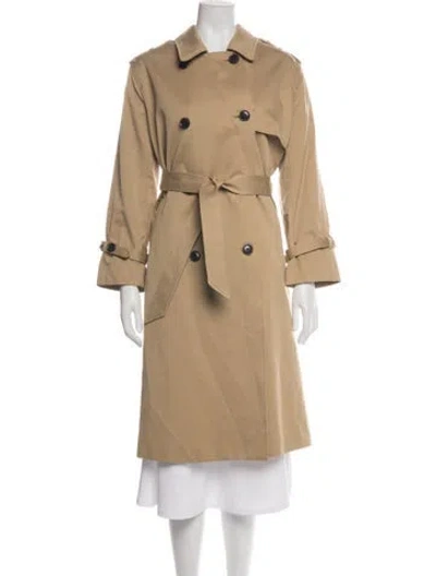 Pre-owned Ayr Trench Coat In Neutrals