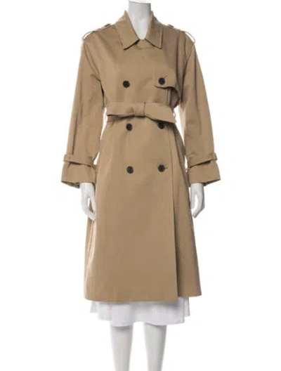 Pre-owned Ayr Trench Coat In Neutrals