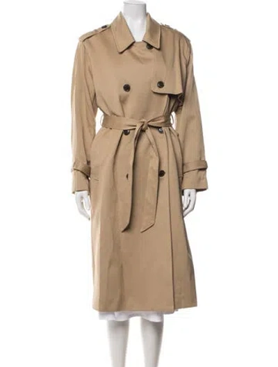Pre-owned Ayr Trench Coat In Neutrals