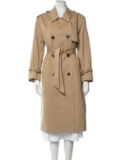 Pre-owned Ayr Trench Coat In Neutrals
