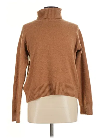 Pre-owned Ayr Turtleneck Sweater In Brown