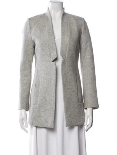 Pre-owned Ayr Wool Blazer In Grey