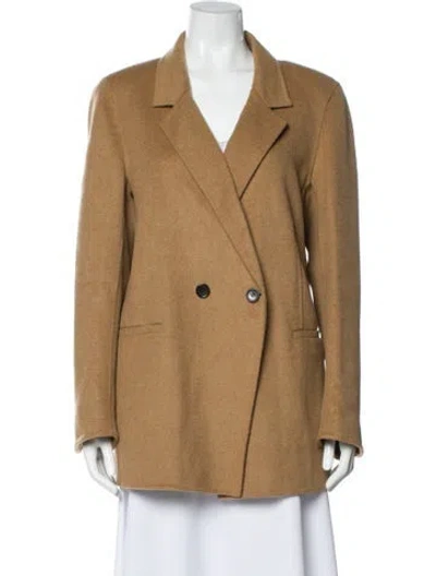 Pre-owned Ayr Wool Coat W/ Tags In Neutral