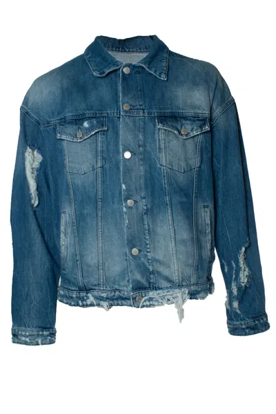 Aytm A Tm, Rocky Jacket No Fur Vint Blue Rolling Stones