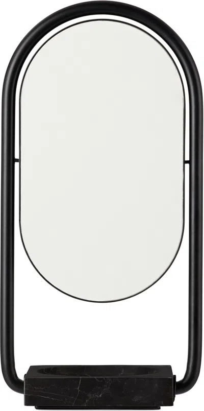 Aytm Black Angui Table Mirror In Transparent