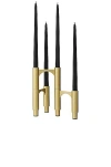 Aytm Compono Candle Holder In Gold