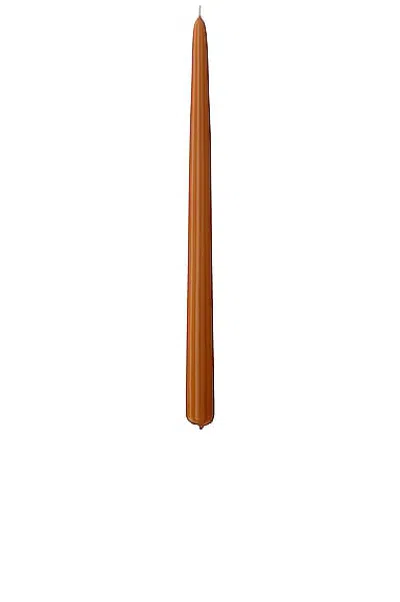Aytm Lux Set Of 4 Tapered Candles In Amber