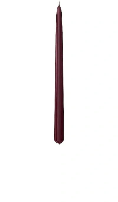 Aytm Lux Set Of 4 Tapered Candles In Purple