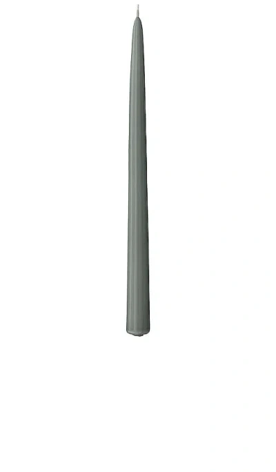 Aytm Lux Set Of 4 Tapered Candles In Gray