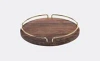 Aytm Serving And Trays Walnut In Walnut, Brass