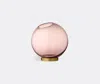 Aytm Globe Round Glass Vase In Rose/gold