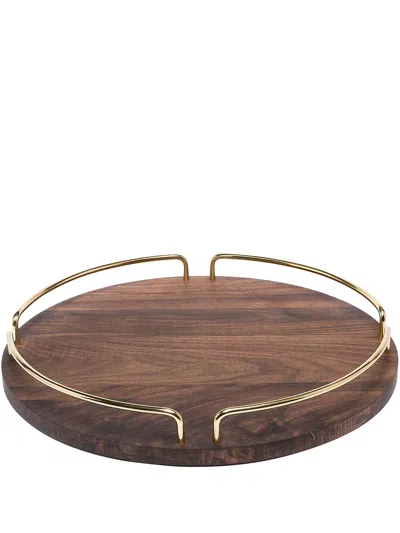 Aytm Vitta Tray (36cm) In Brown