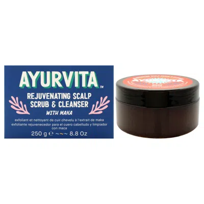 Ayurvita Rejuvenating Scalp Scrub And Cleanser With Maka By  For Unisex - 8.8 oz Cleanser In Multi