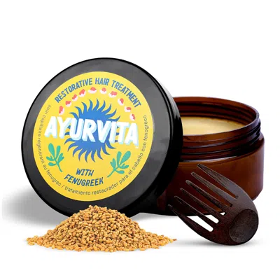 Ayurvita Restorative Hair Treatment With Fenugreek By  For Unisex - 5.2 oz Treatment In White
