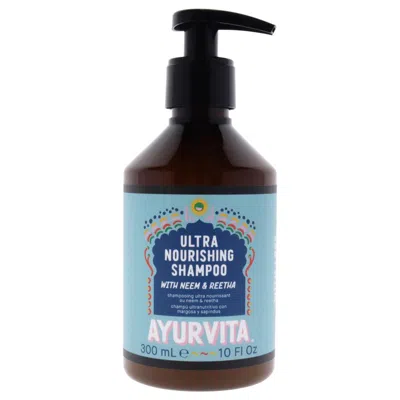 Ayurvita Ultra Nourishing Shampoo With Neem And Reetha By  For Unisex - 10 oz Shampoo In Multi