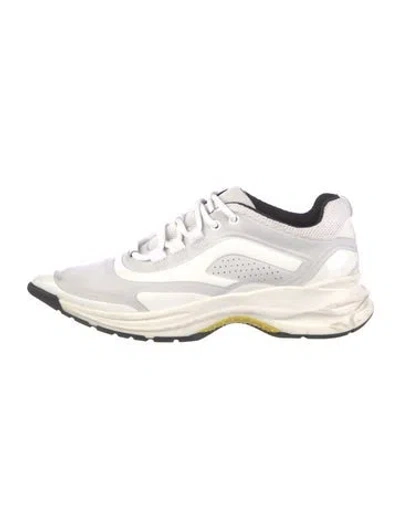 Pre-owned Az Factory Colorblock Pattern Sneakers In White