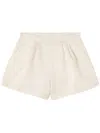 Az Factory Helleborus High-waist Shorts In Neutrals