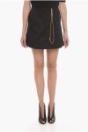 Az Factory High-waisted Miniskirt With Lateral Zipped Closure