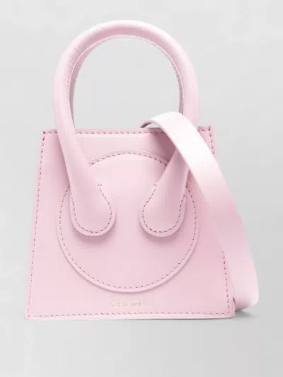 Az Factory Leather Mini Clutch Bag Crossbody Strap Handle