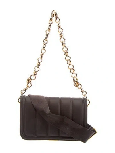 Pre-owned Az Factory Leather Shoulder Bag In Brown
