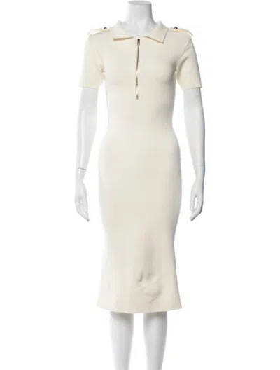 Pre-owned Az Factory Midi Length Dress W/ Tags In Neutrals