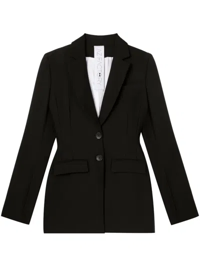 Az Factory Simone Single-breasted Blazer In Black