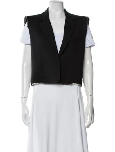 Pre-owned Az Factory Virgin Wool Blazer In Black