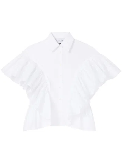 Az Factory Woman Shirt White Size 4 Cotton