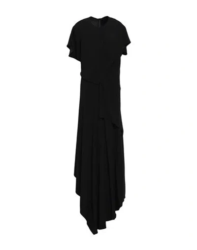 Az Factory Woman Maxi Dress Black Size 8 Viscose, Acetate