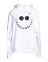 Az Factory Woman Sweatshirt White Size M Organic Cotton In White